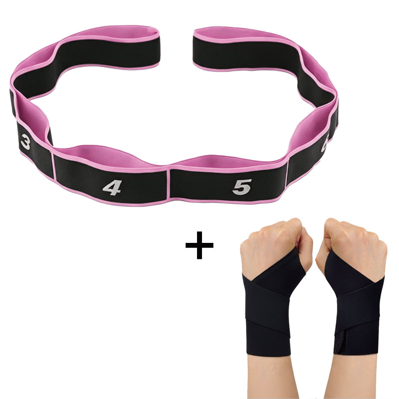 Fitness-Widerstandsband für Dehnübungen und Yoga