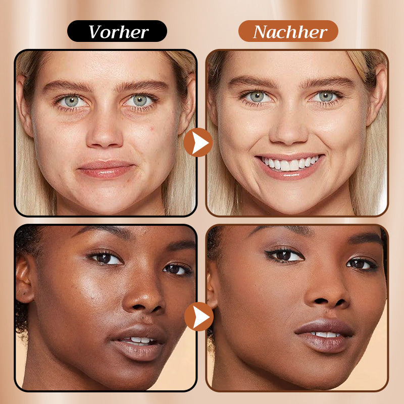 💥Verkaufsschlager 49% RABATT🥰Sofort verdeckender Foundation-Stift mit integriertem Pinsel