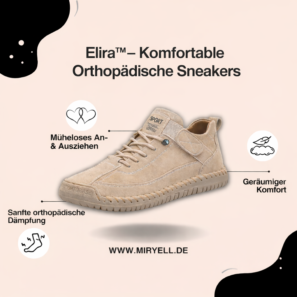 Elira™ | Bequeme Sneakers mit optimaler Unterstützung - Ende der Kollektion 60 %