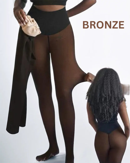 Thermische, formende und glättende Leggings