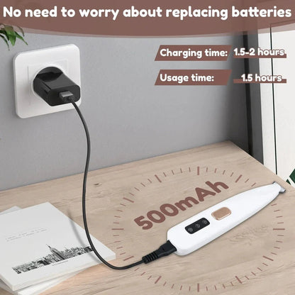 🐾HEISSER VERKAUF 49% RABATT🔥Wasserdichter, wiederaufladbarer Pfotentrimmer für Haustiere mit LED-Licht