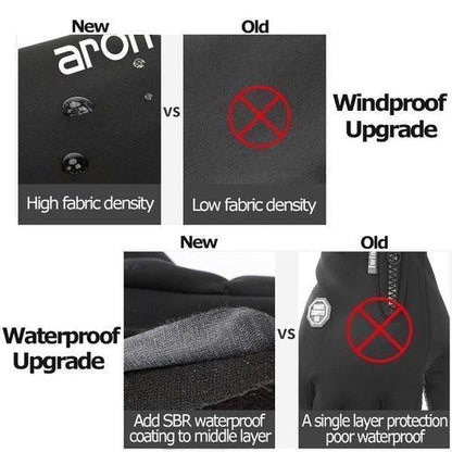 Warme Thermohandschuhe Radfahren Laufen Fahren Fahrradhandschuhe