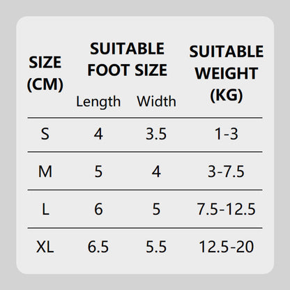 2 Paar rutschfeste, wasserdichte Hundesockenschuhe